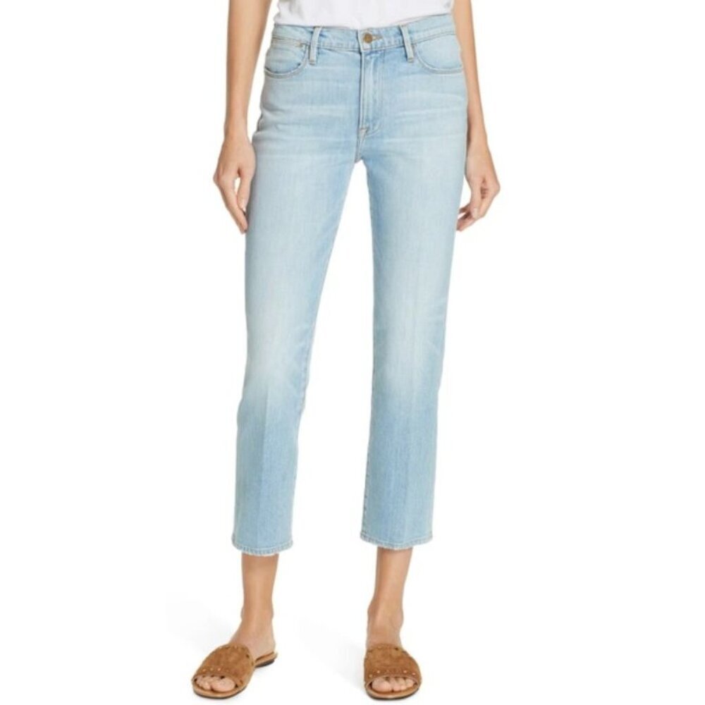 NWT Frame Le High Straight Leg Dovetail Jeans-sz 24